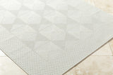 Anabia White Outdoor Area Rug - Ornate Home