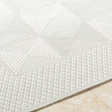 Anabia White Outdoor Area Rug - Ornate Home