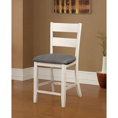 Anadia Antique White/Gray Counter Height Side Chair (Set of 2) - Ornate Home