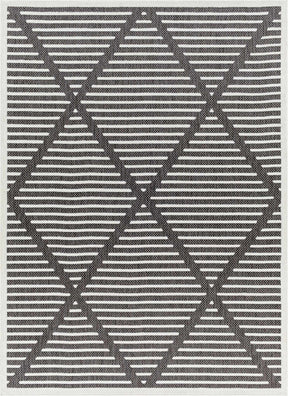Anah 3D Black Outdoor Rug - Ornate Home