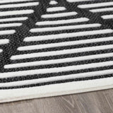 Anah 3D Black Outdoor Rug - Ornate Home
