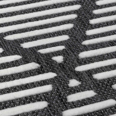 Anah 3D Black Outdoor Rug - Ornate Home