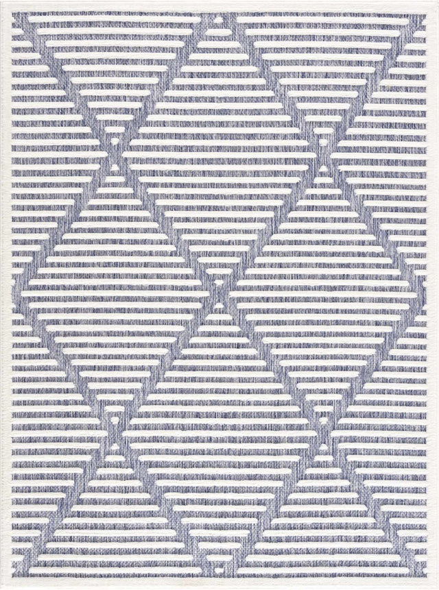 Anah Blue Outdoor Rug - Ornate Home