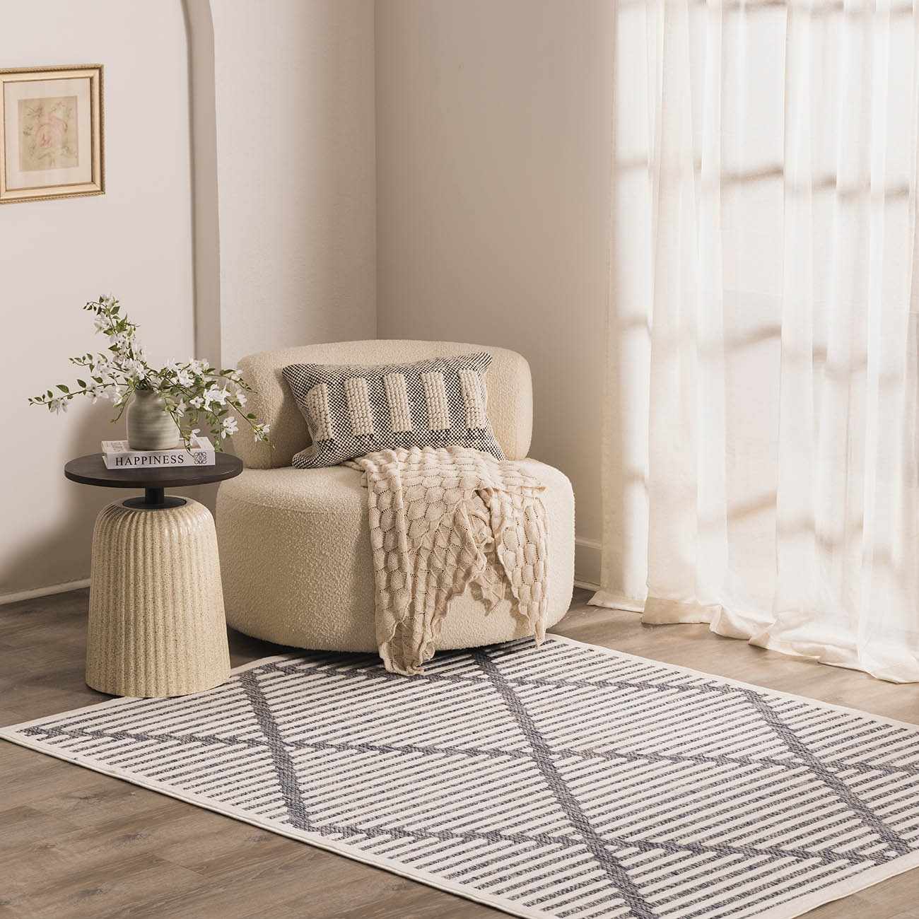Anah Blue Outdoor Rug - Ornate Home