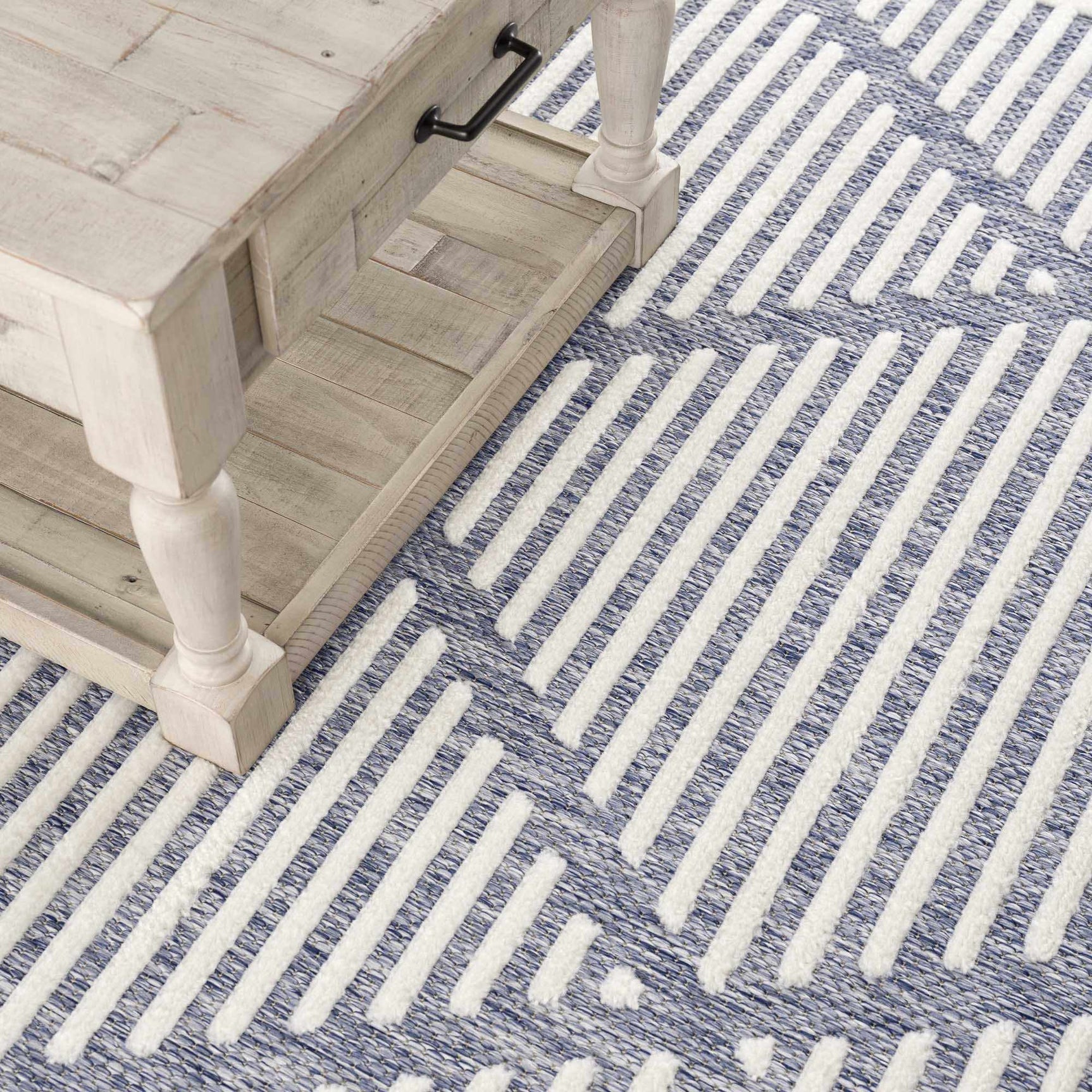 Anah Blue Outdoor Rug - Ornate Home