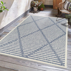 Anah Blue Outdoor Rug - Ornate Home
