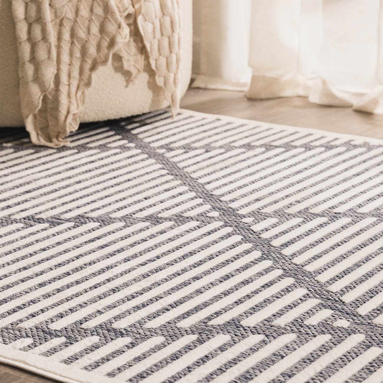 Anah Blue Outdoor Rug - Ornate Home