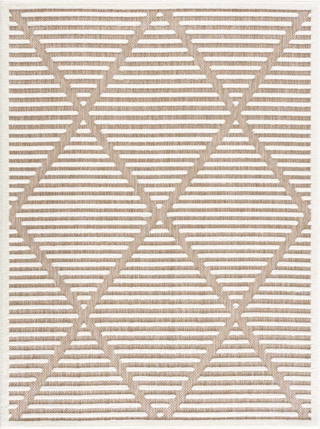 Anah Cream Outdoor Rug - Ornate Home