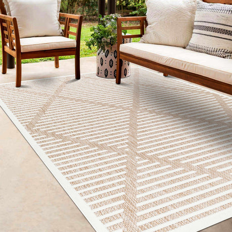 Anah Cream Outdoor Rug - Ornate Home