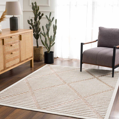 Anah Cream Outdoor Rug - Ornate Home