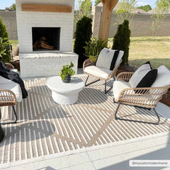 Anah Cream Outdoor Rug - Ornate Home