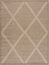 Anah Tan Outdoor Rug - Clearance - Ornate Home