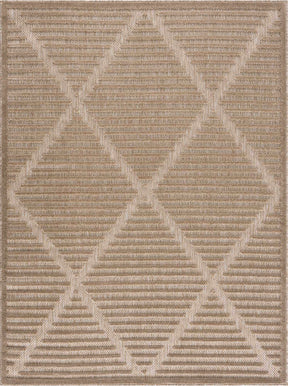 Anah Tan Outdoor Rug - Clearance - Ornate Home