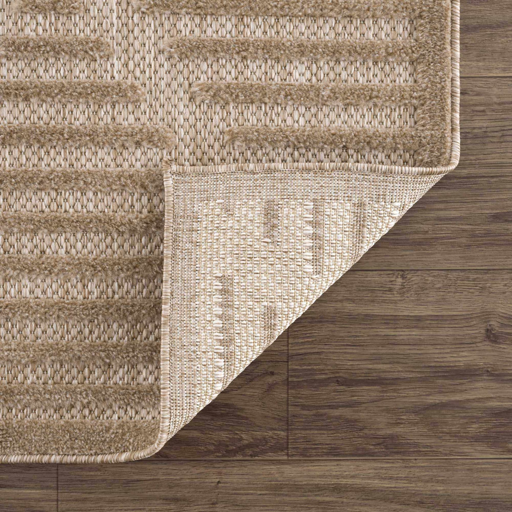 Anah Tan Outdoor Rug - Clearance - Ornate Home