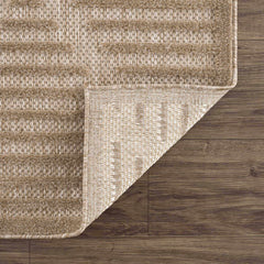 Anah Tan Outdoor Rug - Clearance - Ornate Home
