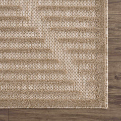 Anah Tan Outdoor Rug - Clearance - Ornate Home