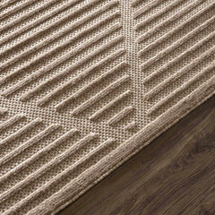 Anah Tan Outdoor Rug - Clearance - Ornate Home