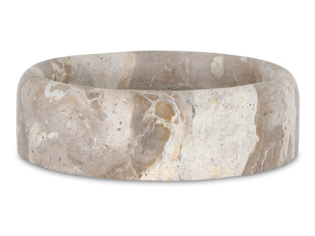 Anais Beige Marble Catchall - Ornate Home