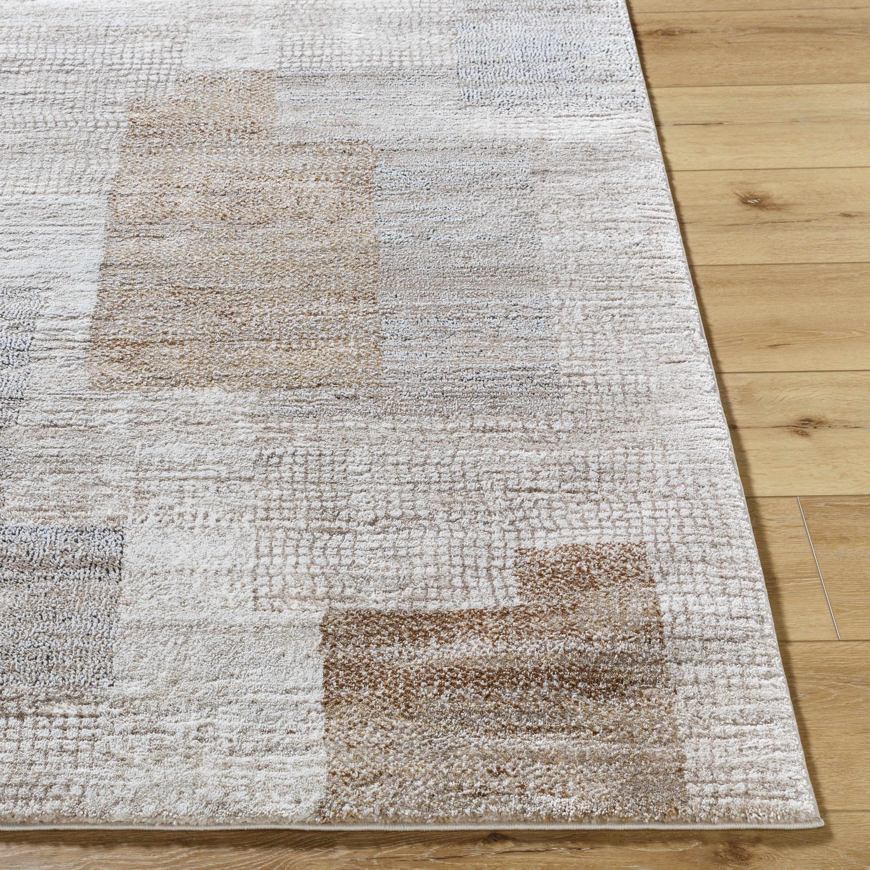 Anaisa Beige Luxe Thick Area Rug - Ornate Home