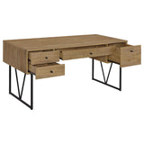 Analiese Mango 63-inch 4-drawer Writing Desk - Ornate Home