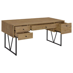 Analiese Mango 63-inch 4-drawer Writing Desk - Ornate Home