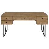 Analiese Mango 63-inch 4-drawer Writing Desk - Ornate Home