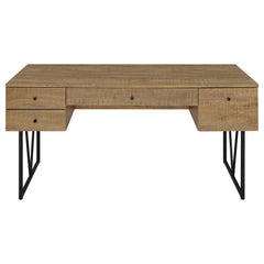 Analiese Mango 63-inch 4-drawer Writing Desk - Ornate Home