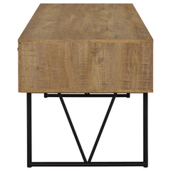 Analiese Mango 63-inch 4-drawer Writing Desk - Ornate Home