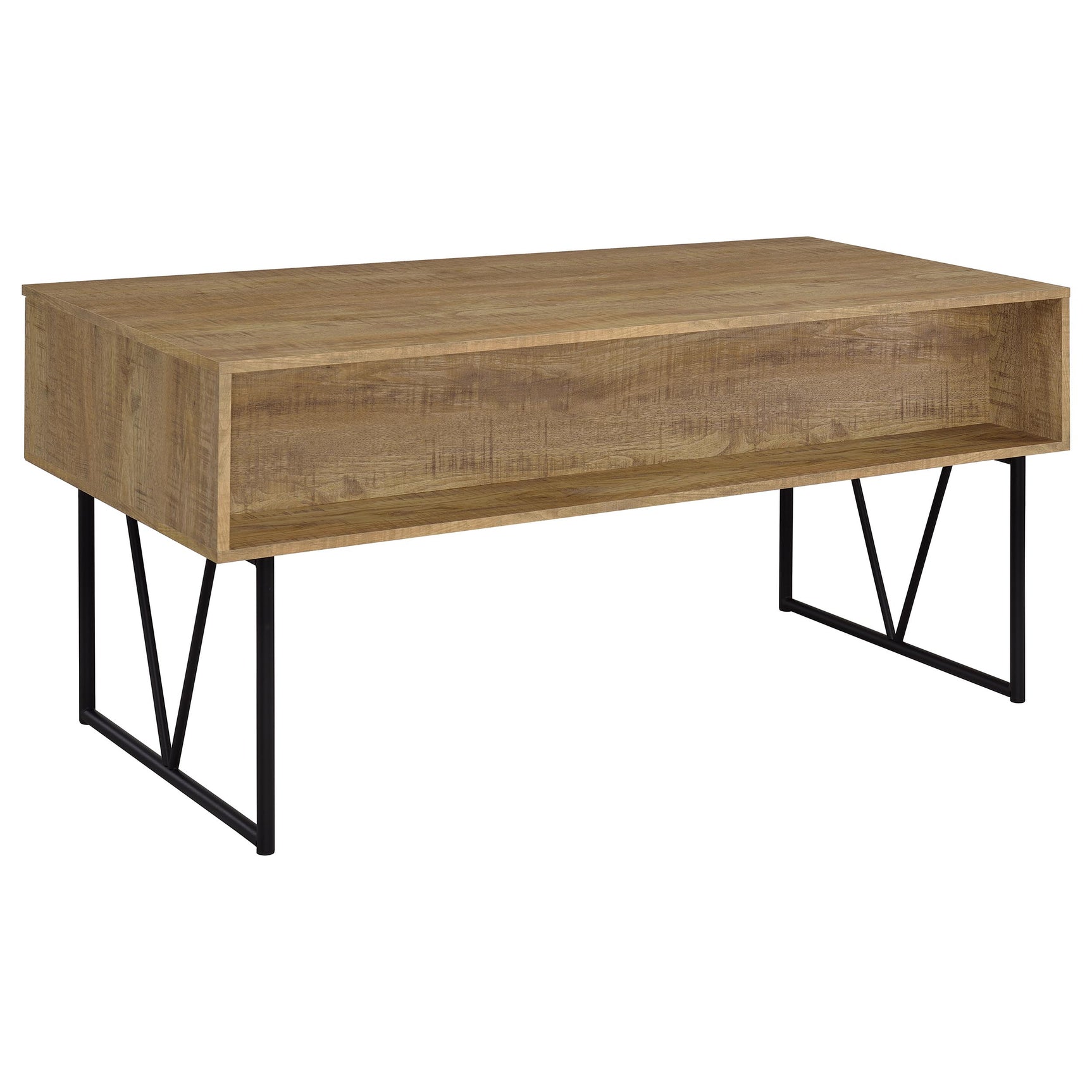 Analiese Mango 63-inch 4-drawer Writing Desk - Ornate Home