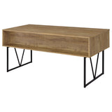 Analiese Mango 63-inch 4-drawer Writing Desk - Ornate Home