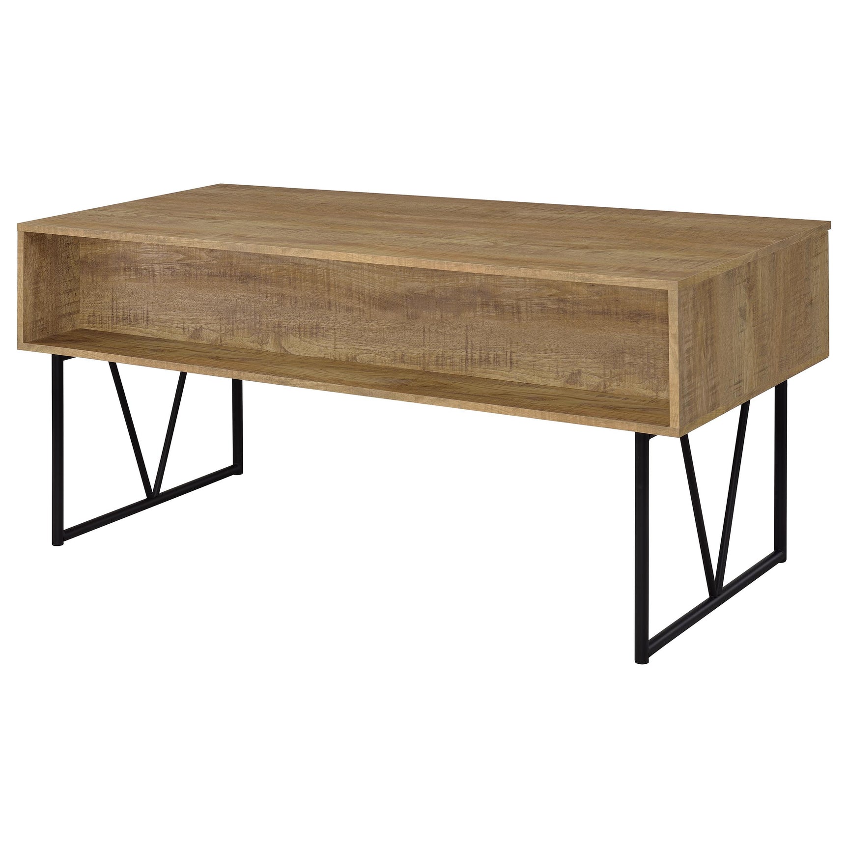 Analiese Mango 63-inch 4-drawer Writing Desk - Ornate Home