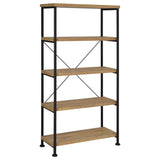 Analiese Mango 63-inch 4-shelf Bookshelf - Ornate Home