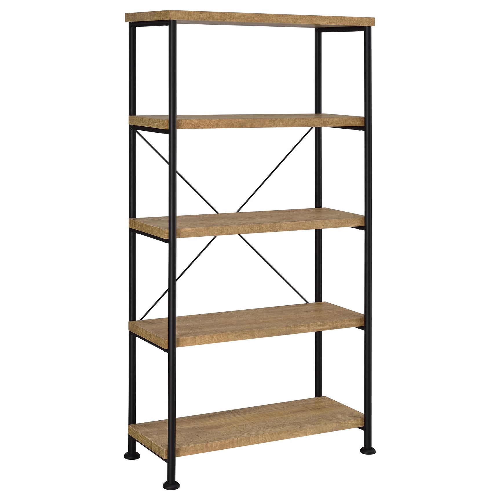 Analiese Mango 63-inch 4-shelf Bookshelf - Ornate Home