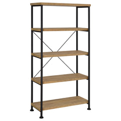 Analiese Mango 63-inch 4-shelf Bookshelf - Ornate Home