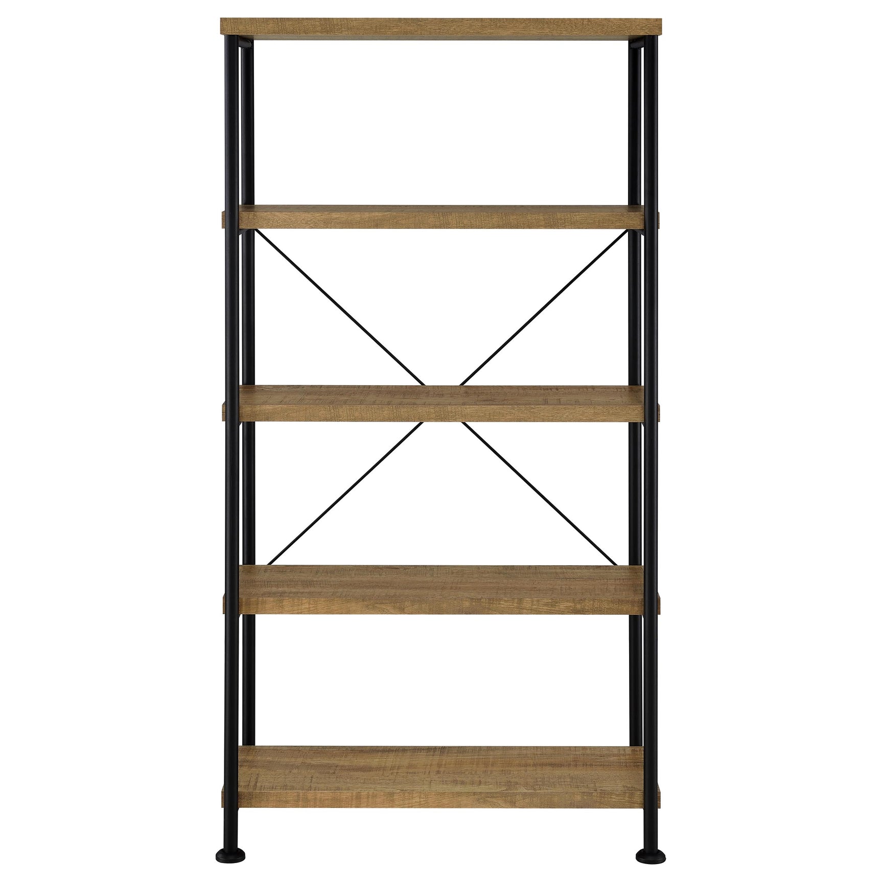 Analiese Mango 63-inch 4-shelf Bookshelf - Ornate Home