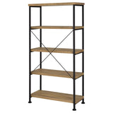 Analiese Mango 63-inch 4-shelf Bookshelf - Ornate Home