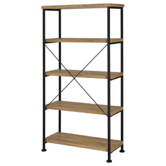Analiese Mango 63-inch 4-shelf Bookshelf - Ornate Home
