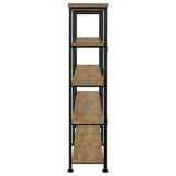 Analiese Mango 63-inch 4-shelf Double Bookshelf - Ornate Home