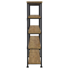 Analiese Mango 63-inch 4-shelf Double Bookshelf - Ornate Home