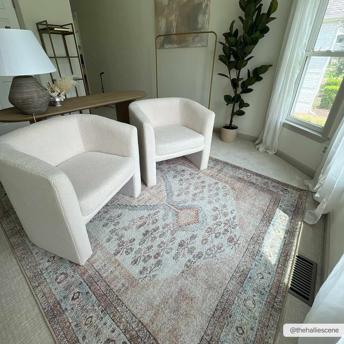 Analu Non-Slip Washable Rug - Ornate Home