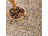 Anana Gold & Beige Area Rug - Clearance - Ornate Home