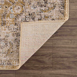 Anana Gold & Beige Area Rug - Clearance - Ornate Home