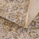 Anana Gold & Beige Area Rug - Clearance - Ornate Home