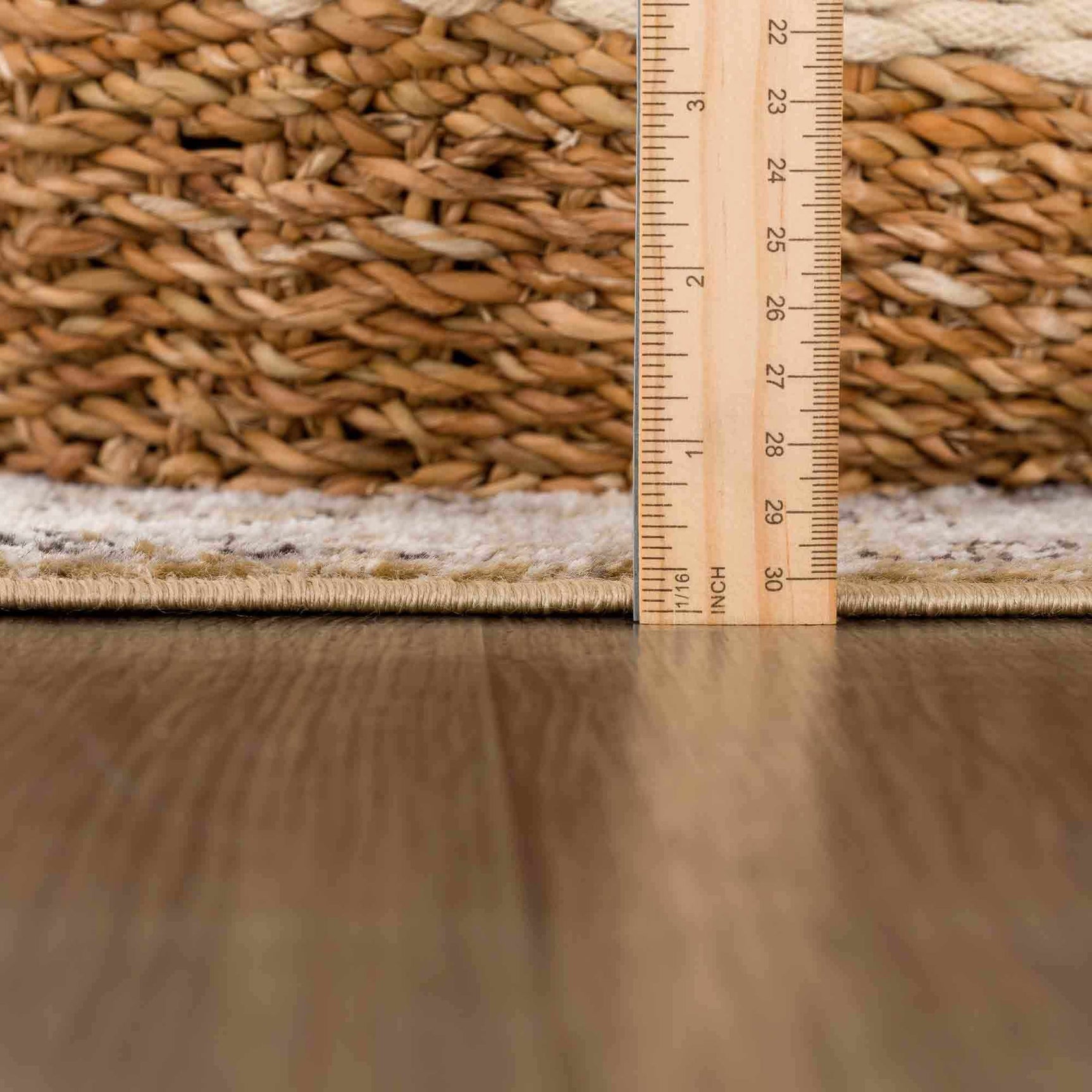 Anana Gold & Beige Area Rug - Clearance - Ornate Home