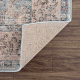 Anana Silver Blue & Beige Area Rug - Clearance - Ornate Home