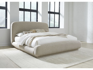 Anansi Tirimbina Hyena King Upholstered Platform Bed - Ornate Home