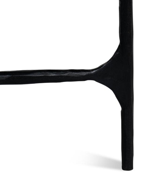 Anapa White Round End Table - Ornate Home