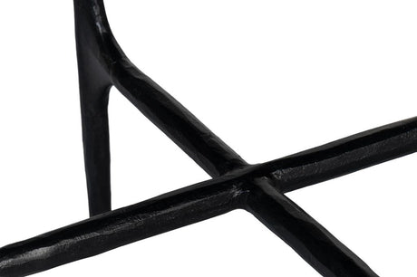 Anapa White Round End Table - Ornate Home