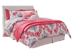 Anarasia Full Sleigh Headboard, Dresser and Mirror - Ornate Home
