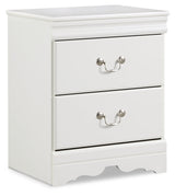 Anarasia White Nightstand - Ornate Home